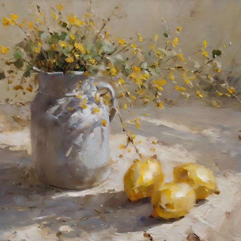 Mulein - Kartoffelvase